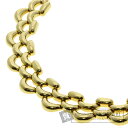 カルティエ ヴィンテージ デザイン ネックレス K18イエローゴールド レディース 【中古】【CARTIER】
