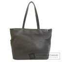 ラシット 百合紋章 トートバッグ レザー レディース 【中古】【russet】