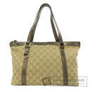 グッチ 141470 アビー GG柄 トートバッグ キャンバス レディース 【中古】【GUCCI】
