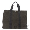エルメス エールラインGM トートバッグ キャンバス レディース 【中古】【HERMES】