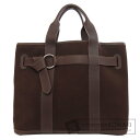 エルメス プティットサンチュールMM トートバッグ トワル レディース 【中古】【HERMES】