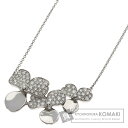 ティファニー ペーパーフラワー 3クラスター ダイヤモンド ネックレス プラチナPT950 レディース 【中古】【TIFFANY&Co.】