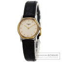 ロンジン 7241 153 ラウンドフェイス 腕時計 ステンレススチール/革/GP レディース 【中古】【LONGINES】(2)