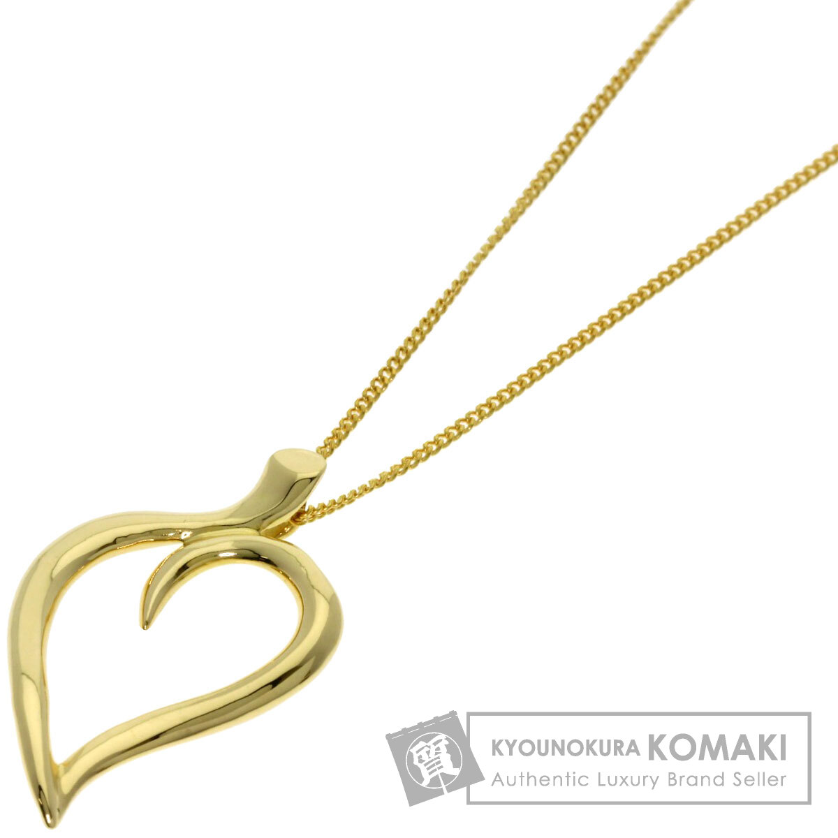 ティファニー リーフ ネックレス K18イエローゴールド レディース 【中古】【TIFFANY&Co.】のサムネイル