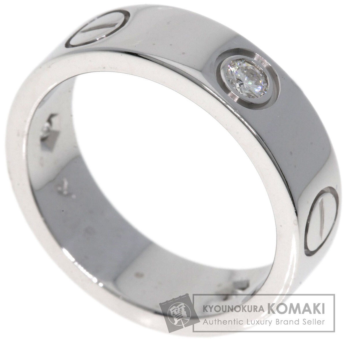 カルティエ ラブリング ハーフ ダイ