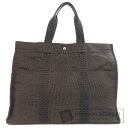 エルメス エールラインGM トートバッグ キャンバス レディース 【中古】【HERMES】