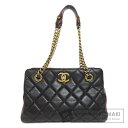 シャネル チェーンバッグ マトラッセ ゴールド金具 ショルダーバッグ ラムスキン レディース 【中古】【CHANEL】