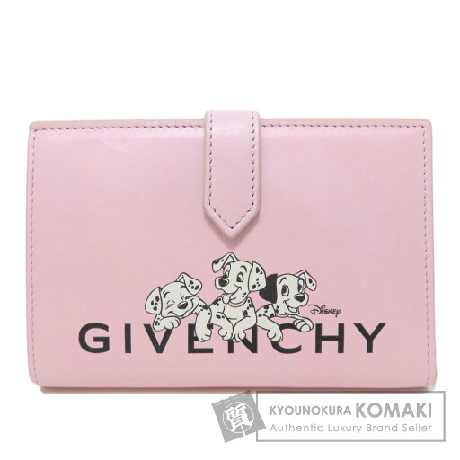 ジバンシー 101匹わんちゃん 101 Dalmatians コラボ 二つ折り財布(小銭入れあり) レザー レディース 【中古】【GIVENCHY】 ジバンシー 101匹わんちゃん 101 Dalmatians コラボ 二つ折り財布(小銭入れあり) レザー レディース 【中古】【GIVENCHY】