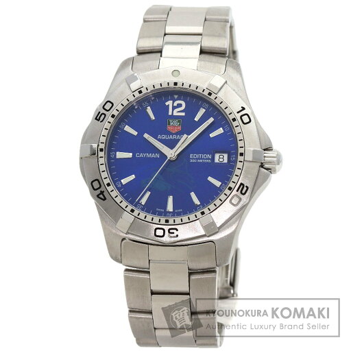 タグホイヤー WAF111F アクアレーサー ケイマン 700本限定 腕時計 ステンレススチール/SS メンズ 【中古】【TAG HEUER】 タグホイヤー WAF111F アクアレーサー ケイマン 700本限定 腕時計 ステンレススチール/SS メンズ 【中古】【TAG HEUER】
