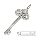 ティファニー フルール ド リス キー ダイヤモンド ペンダントトップ...(4)