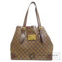 ルイヴィトン N51204 ハムステッドMM トートバッグ ダミエキャンバス レディース 【中古】【LOUIS VUITTON】