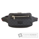 グッチ 474293 GGスプリーム ボディバッグ PVC レディース 【中古】【GUCCI】