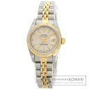 ロレックス 69173 デイトジャスト 腕時計 ステンレススチール/SSxK18YG レディース 【中古】【ROLEX】(2)