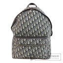 クリスチャンディオール トロッター柄 リュック・デイパック キャンバス レディース 【中古】【CHRISTIAN DIOR】