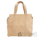 ロンシャン ロゴ トートバッグ レザー レディース 【中古】【Longchamp】