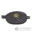 グッチ 476484 GGマーモント ヒップバッグ・ウエストバッグ カーフ レディース 【中古】【GUCCI】