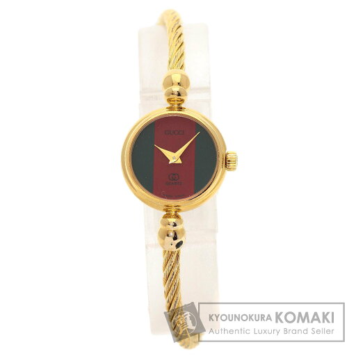 グッチ 2047.1L シェリーライン 腕時計 GP/GP レディース 【中古】【GUCCI】 グッチ 2047.1L シェリーライン 腕時計 GP/GP レディース 【中古】【GUCCI】