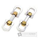 【PickupSALE クーポン対象商品 5/9〜5/12 10時迄!】カルティエ ロングC シェイプ カフス シルバー メンズ 【中古】【CARTIER】