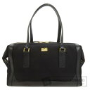 サルヴァトーレフェラガモ ロゴ トートバッグ キャンバス レディース 【中古】【Salvatore Ferragamo】