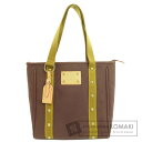 ルイヴィトン M80663 アンティグア カバMM トートバッグ キャンバス レディース 【中古】【LOUIS VUITTON】