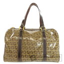 フェンディ ズッカ柄 トートバッグ PVC レディース 【中古】【FENDI】