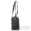 カルバンクライン ロゴ ボディバッグ レザー レディース 【中古】【Calvin Klein】