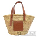 ロエベ カゴバッグ トートバッグ ラフィア レディース 【中古】【LOEWE】