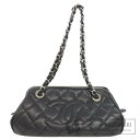 シャネル マトラッセ シルバー金具 トートバッグ グレインド カーフスキン レディース 【中古】【CHANEL】
