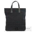 シャネル ニュートラベルライン トートバッグ ナイロンジャガード レディース 【中古】【CHANEL】