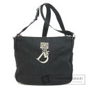 クリスチャンディオール トロッター柄 ショルダーバッグ ナイロン素材 レディース 【中古】【CHRISTIAN DIOR】
