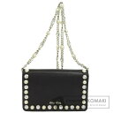 ミュウミュウ チェーンバッグ ショルダーバッグ レザー レディース 【中古】【MIUMIU】