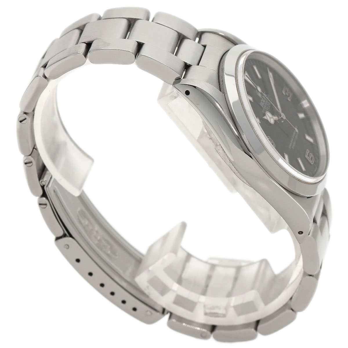 ロレックス 14270 エクスプローラー1 ブラックアウト 腕時計 ステンレススチール/SS メンズ 【中古】【ROLEX】