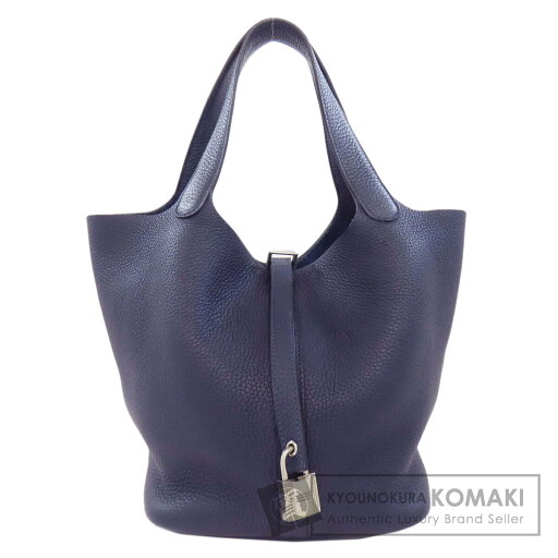 エルメス ピコタンロックMM シルバー金具 ハンドバッグ トリヨン レディース 【中古】【HERMES】 エルメス ピコタンロックMM シルバー金具 ハンドバッグ トリヨン レディース 【中古】【HERMES】