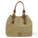 クリスチャンディオール トロッター柄 トートバッグ キャンバス レディース 【中古】【CHRISTIAN DIOR】
