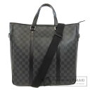 ルイヴィトン N51192 タダオ トートバッグ ダミエキャンバス メンズ 【中古】【LOUIS VUITTON】