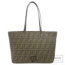 フェンディ ズッカ柄 トートバッグ PVC レディース 【中古】【FENDI】