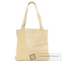 【SPECIAL COUPON対象商品 6/20〜6/26 10時迄!】シャネル ココマーク トートバッグ カーフ レディース 【中古】【CHANEL】