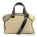 フェンディ 2WAY ハンドバッグ キャンバス レディース 【中古】【FENDI】