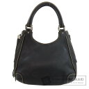 シャネル ロゴ ハンドバッグ カーフ レディース 【中古】【CHANEL】
