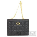 クリスチャンディオール カナージュ ショルダーバッグ カーフ レディース 【中古】【CHRISTIAN DIOR】