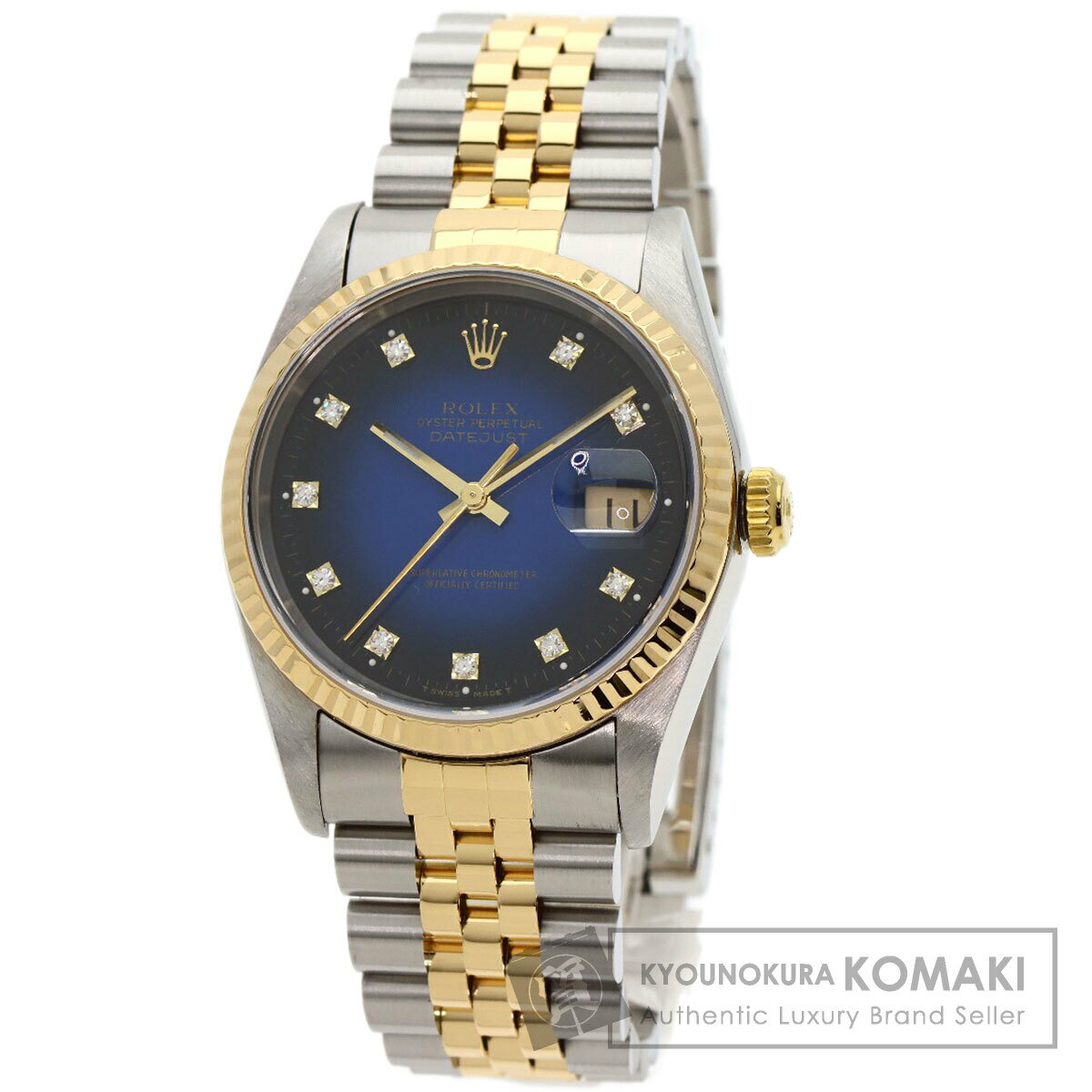 ロレックス 16233G デイトジャスト 10P