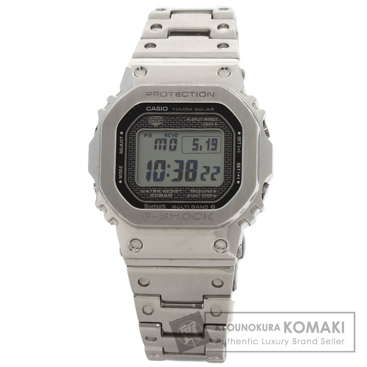 カシオ GMW-B5000 Gショック 腕時計 ステンレススチール/SS メンズ 【中古】【CASIO】