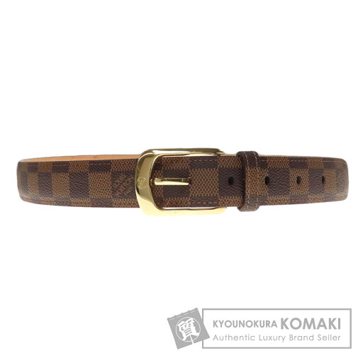 ルイヴィトン CT4048 サンチュール リヴェテッド ベルト ダミエキャンバス メンズ 【中古】【LOUIS VUITTON】 ルイヴィトン CT4048 サンチュール リヴェテッド ベルト ダミエキャンバス メンズ 【中古】【LOUIS VUITTON】