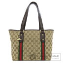 グッチ 137396 GG シェリーライン トートバッグ キャンバス レディース 【中古】【GUCCI】