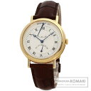 ブレゲ 5207BA/12/9V6 クラシック レトログラード 腕時計 K18イエローゴールド/革 メンズ 【中古】【Breguet】