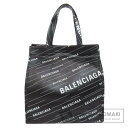バレンシアガ 552870 ロゴ トートバッグ カーフ レディース 【中古】【BALENCIAGA】