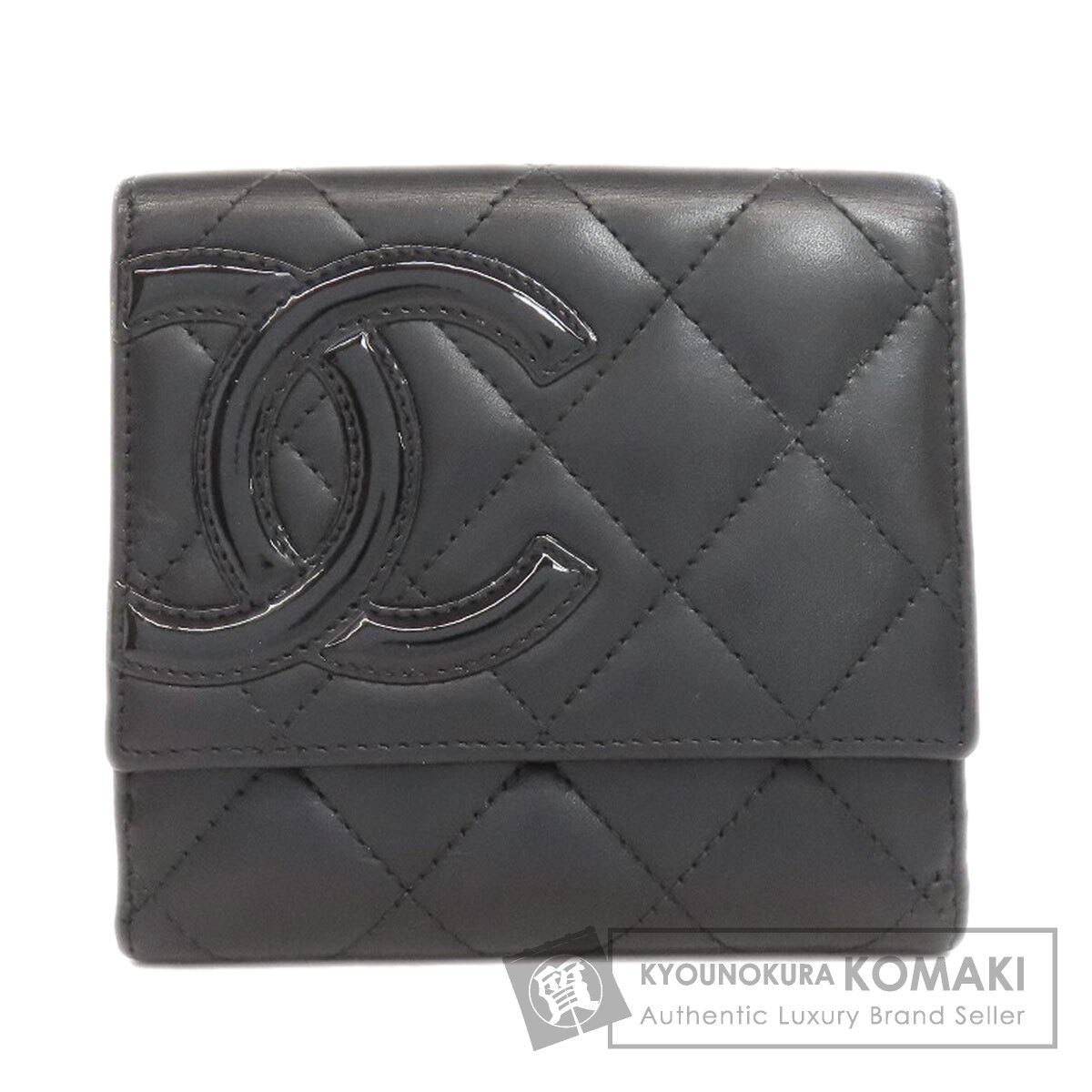 CHANEL カンボン 2つ折り財布 ブラウン 8875 楽天市場】シャネル カンボンライン 二つ折り財布(レディース