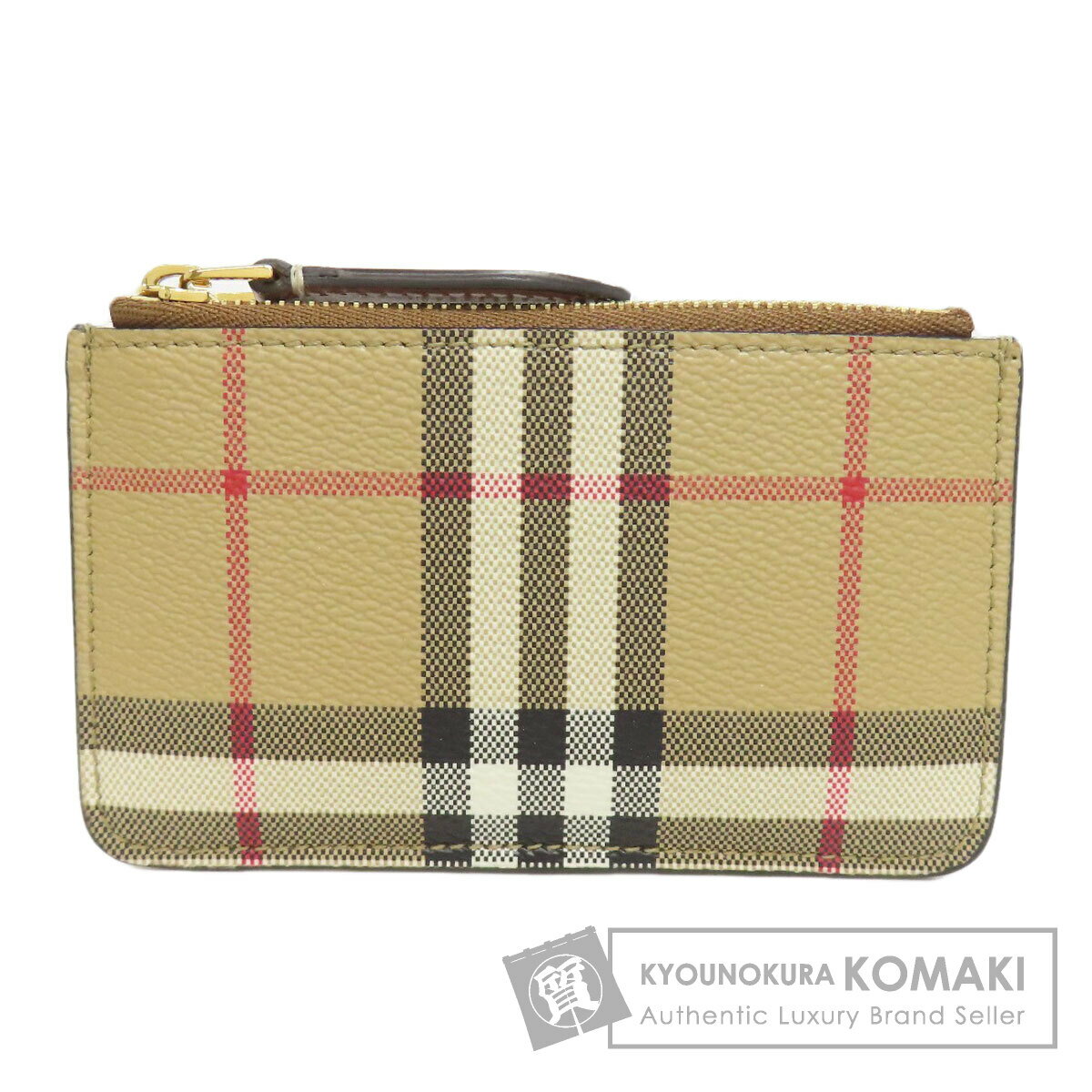 バーバリー ノバチェック コインケース レザー レディース 【中古】【BURBERRY】