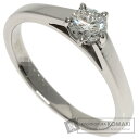 ショーメ フリソン ソリテール ダイヤモンド リング・指輪 プラチナPT950 レディース 【中古】【Chaumet】