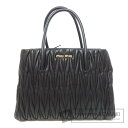 ミュウミュウ マテラッセ トートバッグ レザー レディース 【中古】【MIUMIU】
